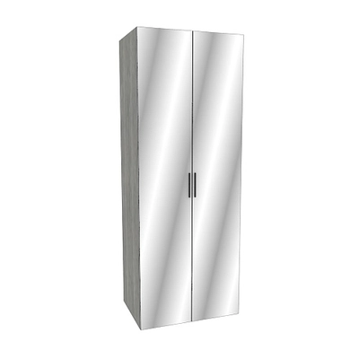 Шкаф двустворчатый с зеркалом LG-210.60-1Z