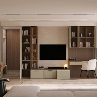 Шкаф с двумя глухими дверями R222