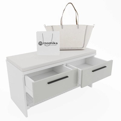 Тумба с 2 ящ. и полкой для обуви L462