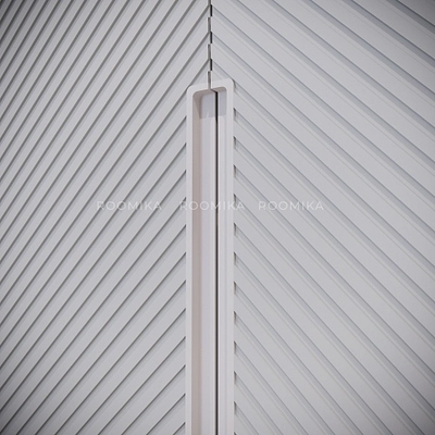 Шкафная группа Лацио фрезерованные фасады в эмали 36