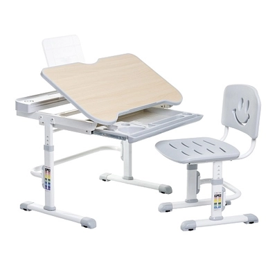 Парта для школьника Bellissima Grey FUNDESK