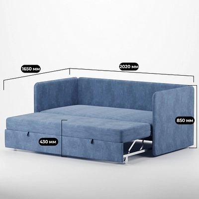 Диван раскладной РУБИ 3