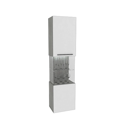Шкаф напольный с подсветкой LG225 L/R