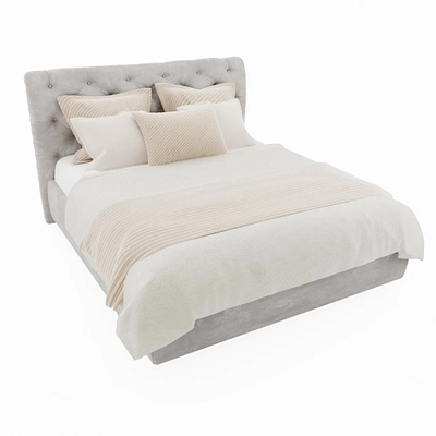 Кровать двуспальная мягкая МИРА с подъемным механизмом, 180x200