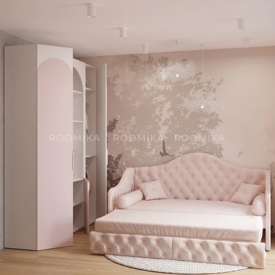 Лацио детская фрезерованные фасады в эмали 77