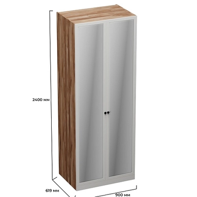 Шкаф двухдверный с зеркалом А210.60-1Z