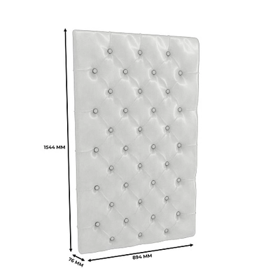 Панель мягкая L900/60-KS для тумб шириной 900мм. с каретной стяжкой