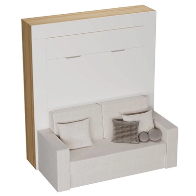 Шкаф-кровать трансформер LE950.160, фасады в эмали, 160x200