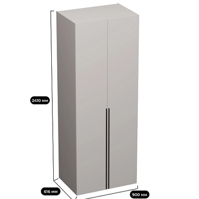 Шкаф двустворчатый L210.60-4