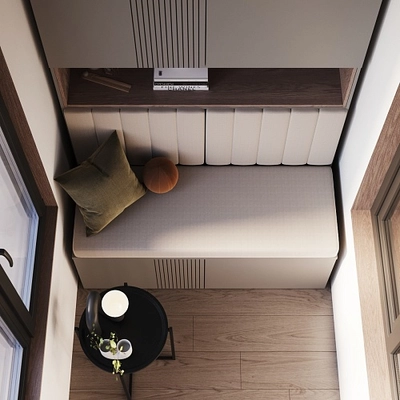 Балкон с зоной отдыха №134