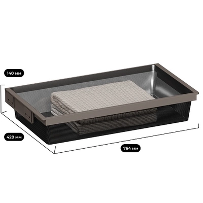 ALFA Выдвижная корзина в базу 800 мм, FRM5802.764.01