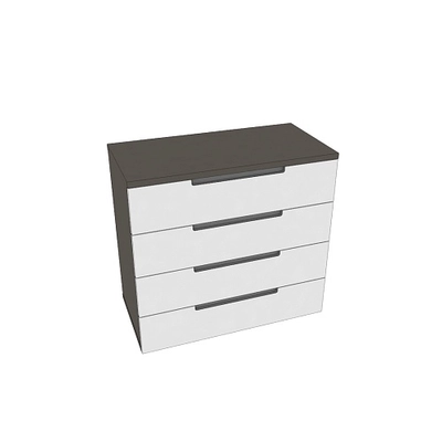 Комод, фасады в эмали LE-704