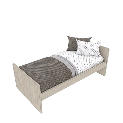 Кровать односпальная L901.160, 80x160