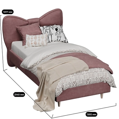 Кровать односпальная мягкая  СЭНДИ ЛАЙТ, 190х200