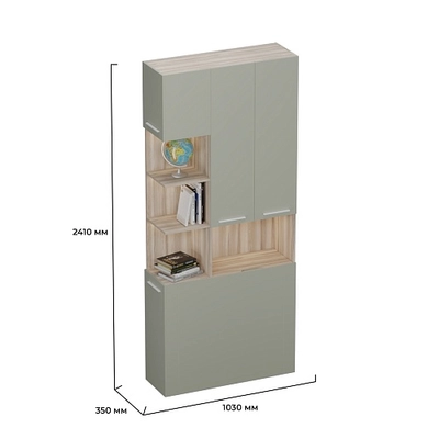 Шкаф с нишей с подсветкой L212.3-90