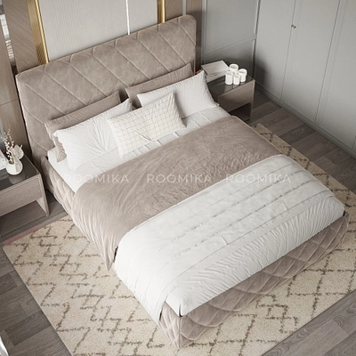 Кровать двуспальная мягкая СИЕНА  с подъемным механизмом, 160x200