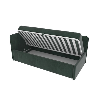 Кровать с подъемным механизмом и ящиком для белья РУБИ М1