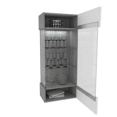 Шкаф навесной с подсветкой LG360 L/R