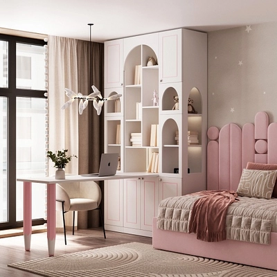 Шкаф-пенал с фигурным вырезом A249 L/R