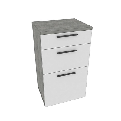 Тумба узкая 2 ящика LG-875