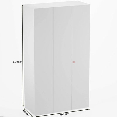 Шкаф со складными дверьми и фальш панелью L206 L/R