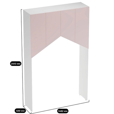 Антресоль-домик LG631