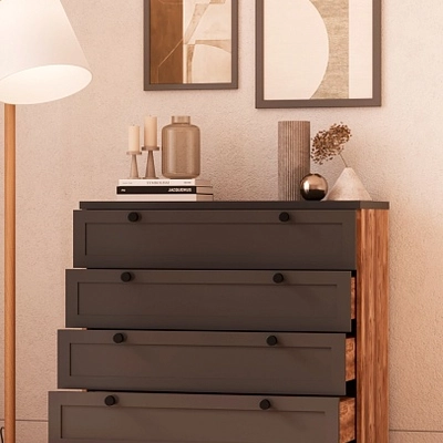 Комод с ящиками узкий A704.40ES