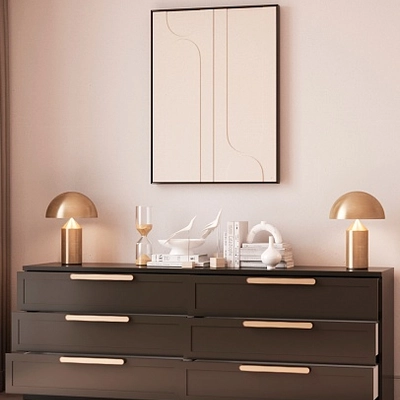 Комод с ящиками узкий с эмалевой столешницей и
боковинами A726.45ESB