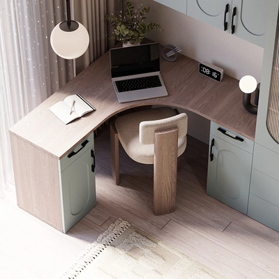 Рабочая зона Лацио фрезерованные фасады в эмали 98