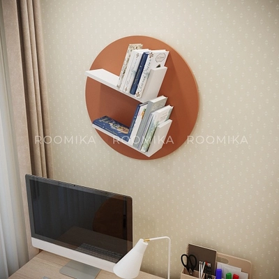 Полка навесная L128