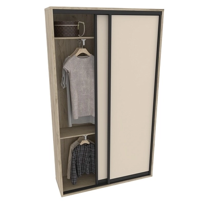 Шкаф-купе ХG140.45-1, профиль INTEGRO, фасад МДФ