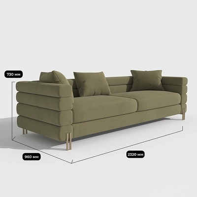Диван ЭЛЛИ 3-х местный