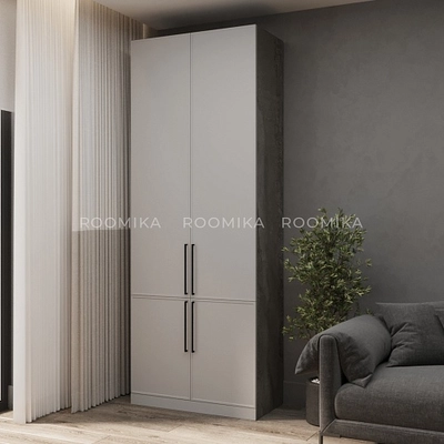 Шкаф для книг и одежды А214