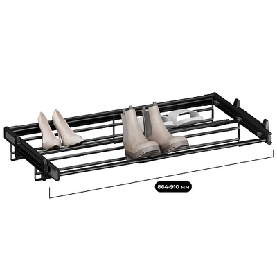 BELLE Корзина для обуви, 900 мм цвет графит, BE90SHGR