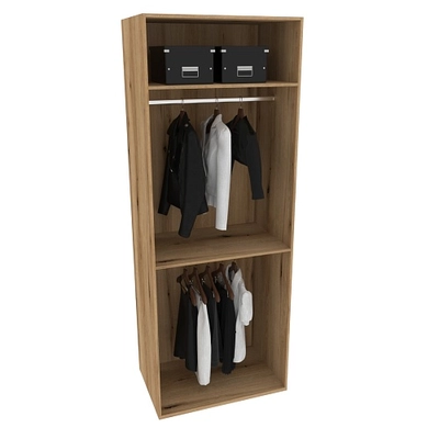 Шкаф 2 дверный, фрезерованные фасады в эмали LE210.60-1