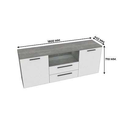 Тумба напольная с подсветкой LG504