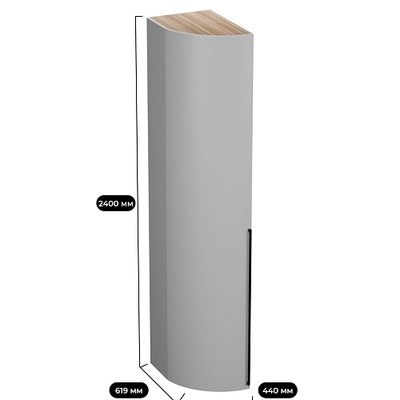 Шкаф завершающий F233.60 L/R