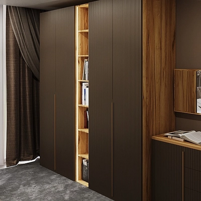 Шкаф 2 дверный, фасады в эмали LE210.60-4