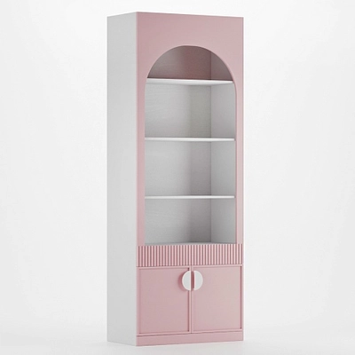 Шкаф книжный комбинированный А248.3