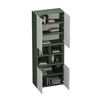 Шкаф книжный с нишей LG216