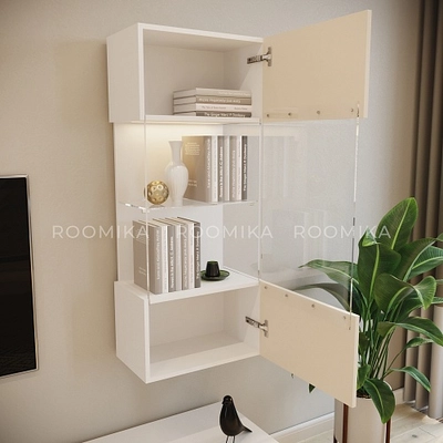 Шкаф навесной с подсветкой L350