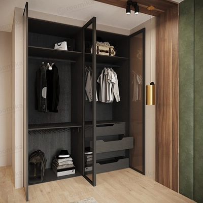 Шкаф для спальни со штангой и брючницей R210.60-5