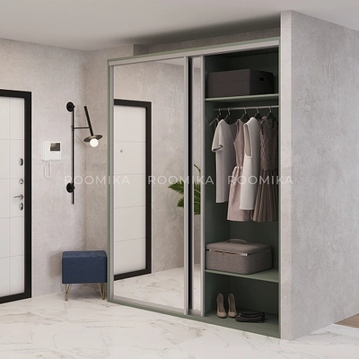 Шкаф-купе U202 тип 3 с зеркалом