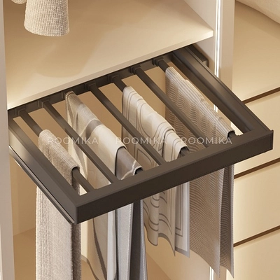 ALPHALUX Aiden Выдвижная брючница наборного типа в базу 600 мм, ALF0806.564.43