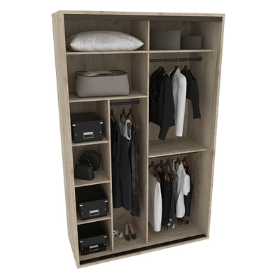 Шкаф-купе ХG150.60-3, профиль INTEGRO, фасад МДФ