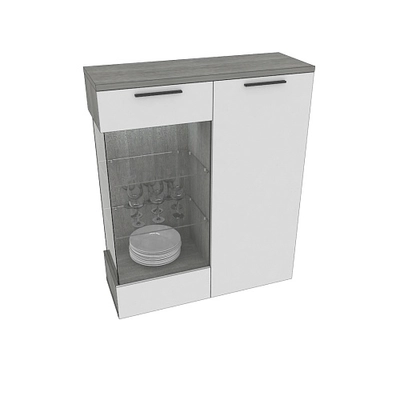 Шкаф напольный с подсветкой LG202 L/R