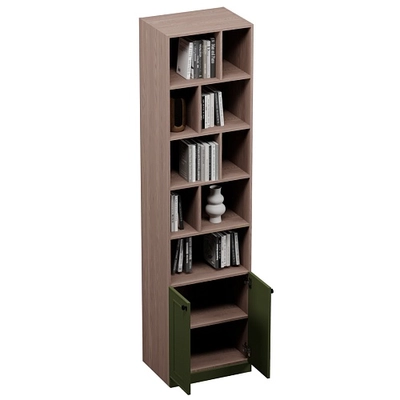 Шкаф книжный для встройки столешницы в эмали A2228.44