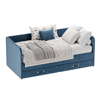 Мягкая кровать-диван ЛИОН LIO-1900