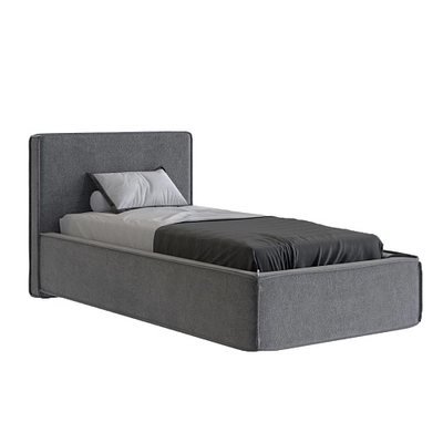 Кровать односпальная мягкая ОСТИН OS90  с подъемным механизмом, 90x200