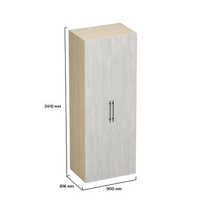 Шкаф двустворчатый L210.60-4